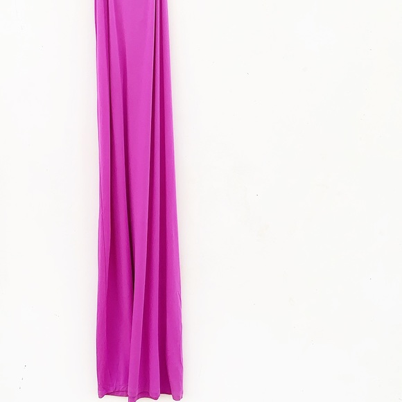 Fabletics Neema Maxi Dress Sleeveless Racerback Purple Medium - Picture 4 of 5